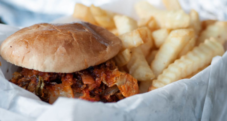 Burger et frites