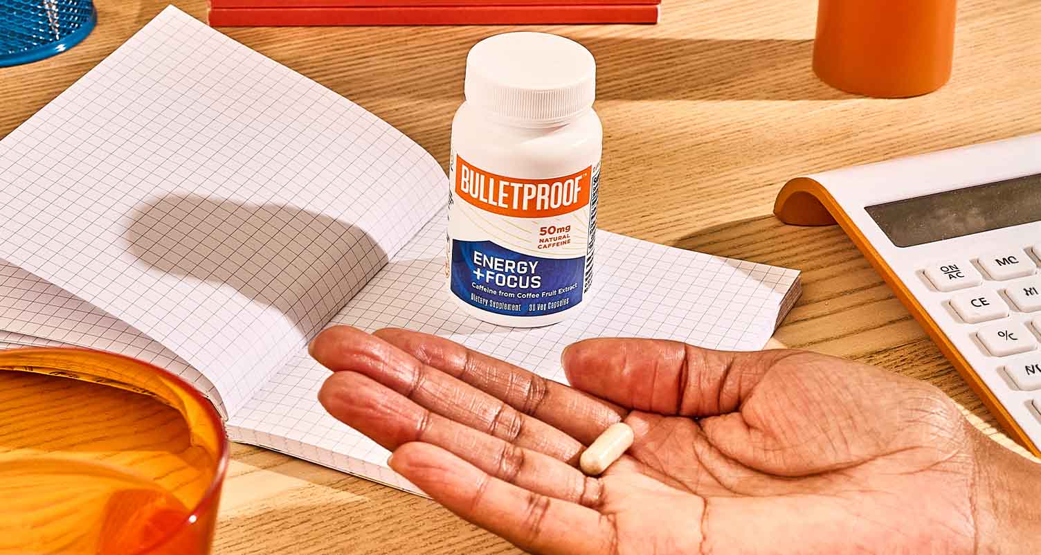 Bottle of Bulletproof Energy + Focus