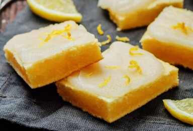 Coconut lemon bars