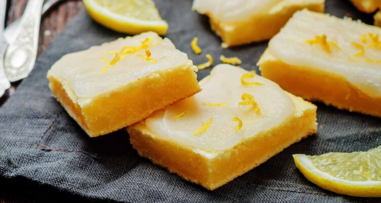 No-Bake Coconut Lemon Bars