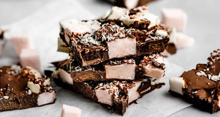 Keto Rocky Road Bars